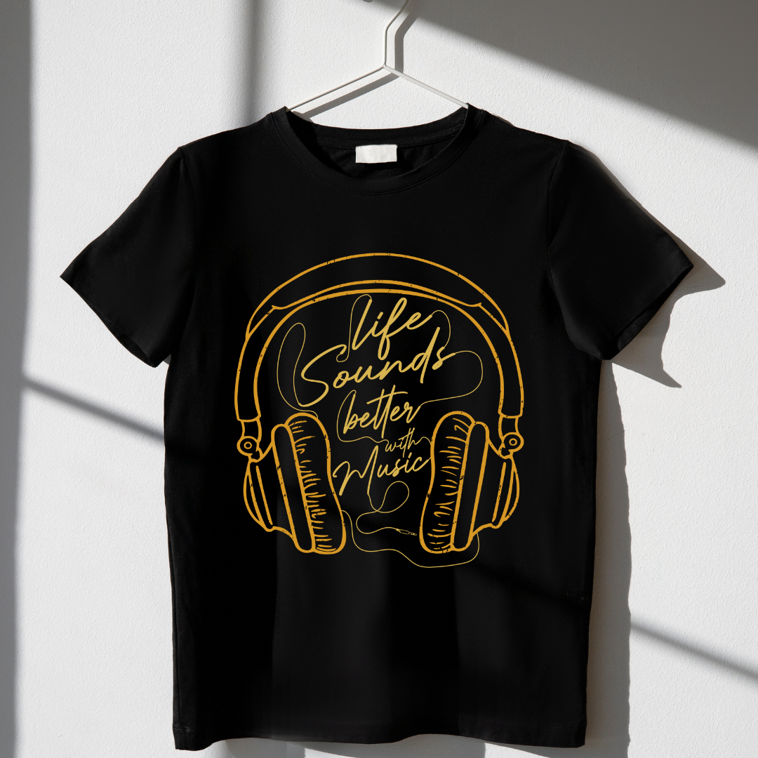 Life With Music T-SHIRT