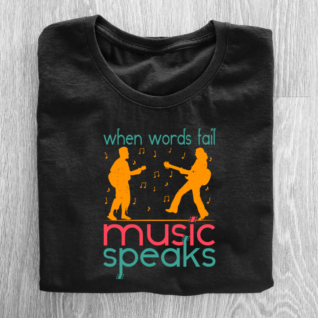 Music Speaks T-SHIRT