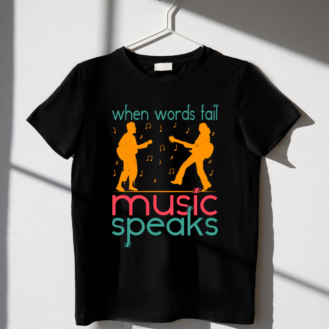 Music Speaks T-SHIRT