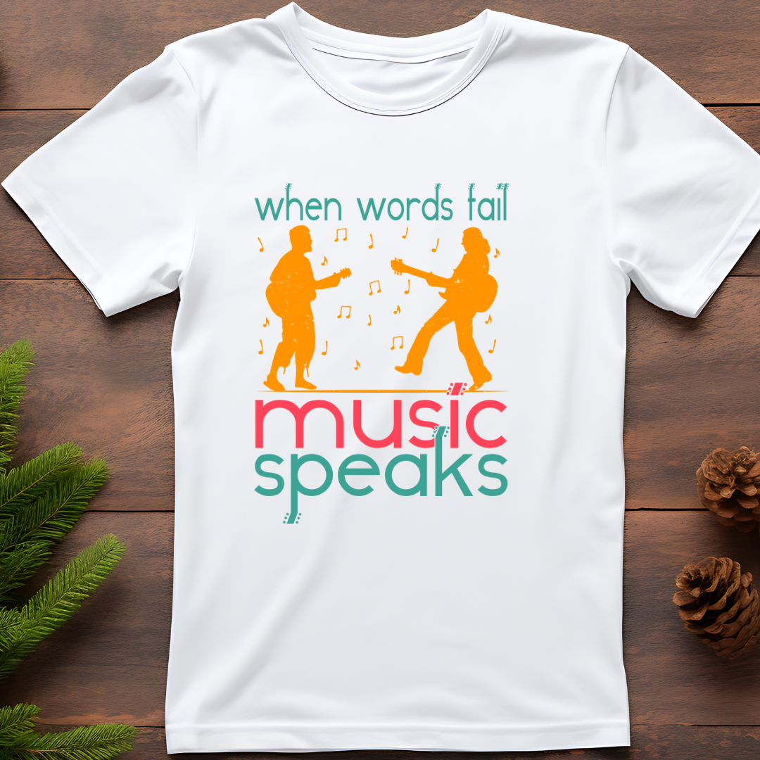 Music Speaks T-SHIRT