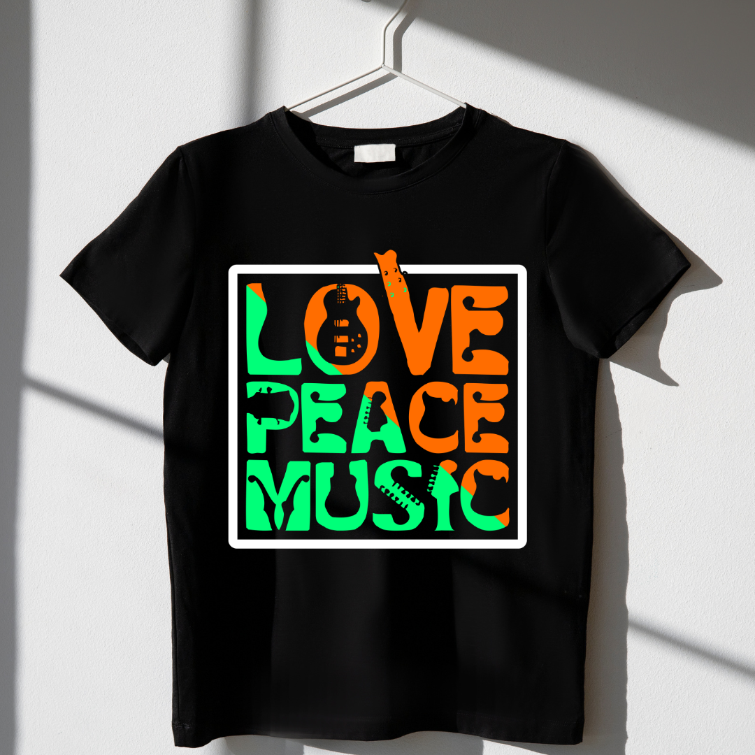 Love Peace Music T-SHIRT