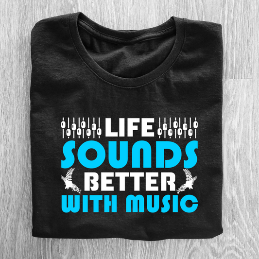 Life with Music T-SHIRT