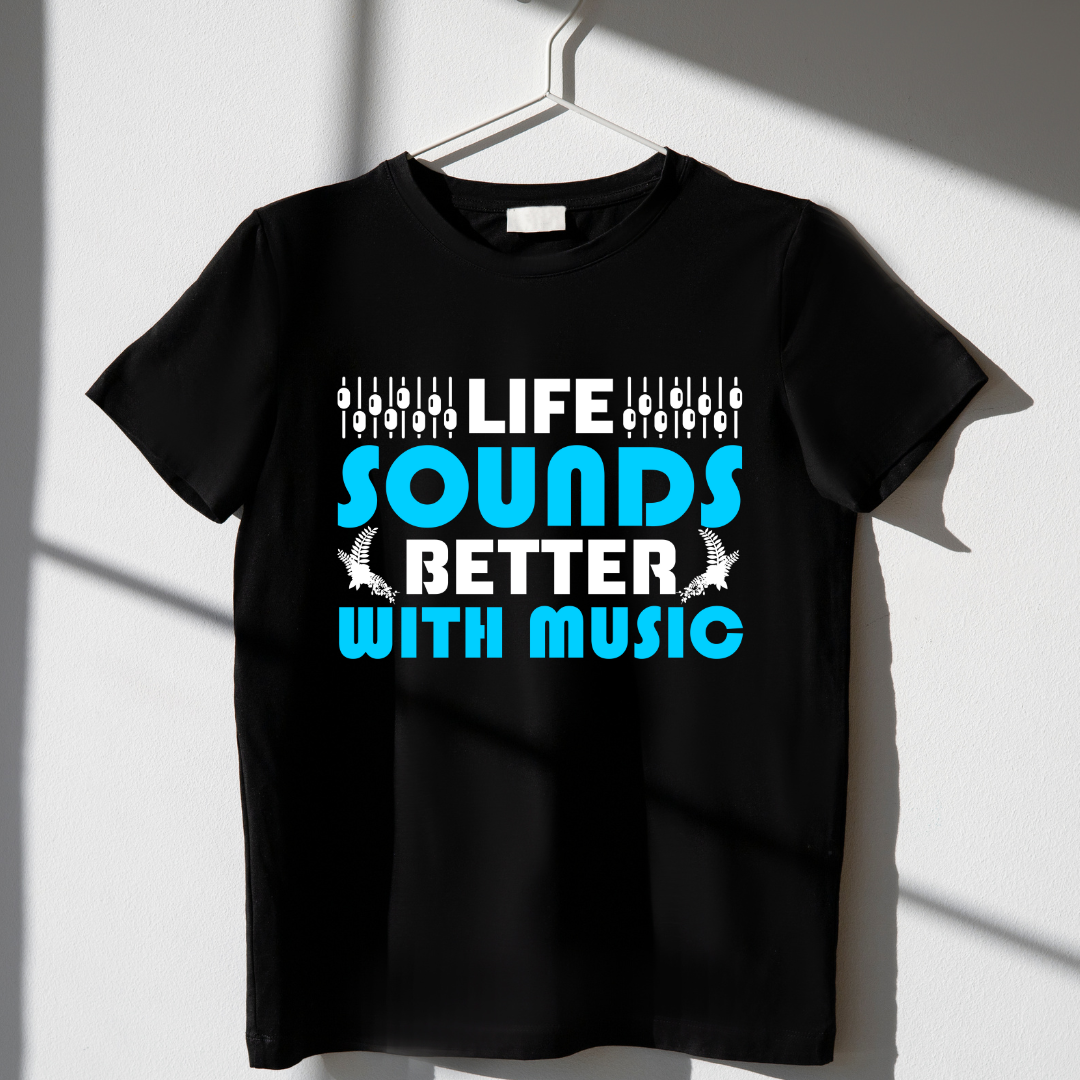 Life with Music T-SHIRT